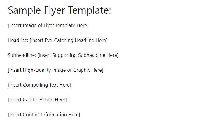 Flyer Template: Create Eye-Catching Flyers with Our Easy-to-Use Templates